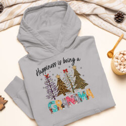 Sport grey happiness is being a grandma tree christmas new